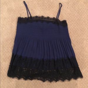 Express lacy tank top